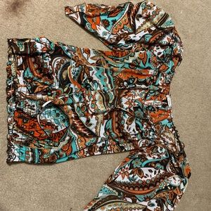 Autumn colored blouse